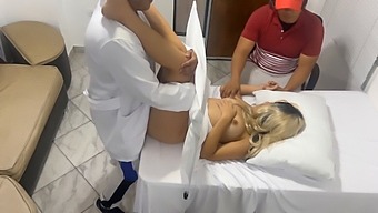 My Wife Gets Checked By The Gynecologist And I Catch Him Having Sex With Her In This Ntr Video