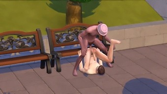 Sims 4: Gay Men Engage In Outdoor Sex