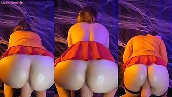 Watch As Velma Rides A Massive Penis In A Wild Halloween Encounter!