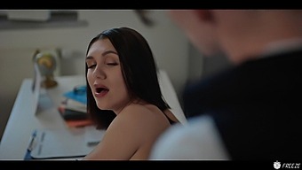 Hd Porn: Brutal Fucking And Creampie With Teacher Frozen In Time