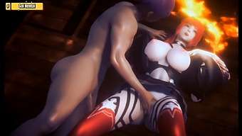 Experience The Ultimate Pleasure With This Big Boob Fire Dragon