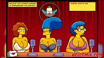 Get Ready To Be Blown Away By The Ultra-Hot Milf In This Simptoons, Simpsons Hentai Video!