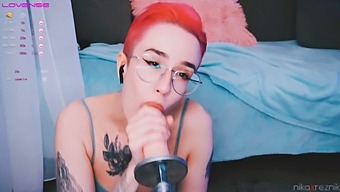 Cute Girl Takes On A Fuck Machine In This Steamy Video