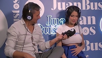 Pregnant Ambarprada With Big Natural Tits Uses 60fps Sex Machine For Orgasm