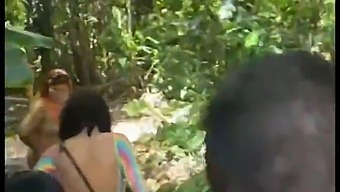 Group Sex On The Beach Leads To Wild Orgy