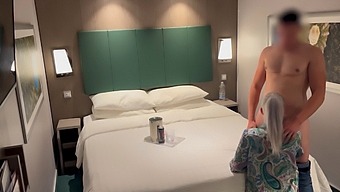 A Hotel Receptionist Brings Me A Drink And Gives Me Oral Sex Until I Ejaculate