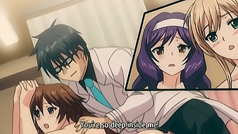 Satisfy Your Cravings With This High-Quality Hentai Video Featuring A Steamy Foursome.