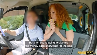 Redhead Milf With A Perfect Body Gets Rough Sex In A Taxi