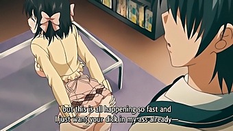 Amazing Anime Babe With Natural Big Tits Gets Analed