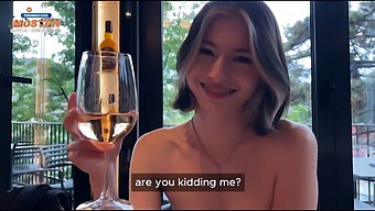 A Teen Girl Gives A Deepthroat Blowjob To A Wealthy Man On Their First Date