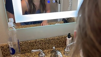 A Naughty Bridesmaid Secretly Gives Me A Blowjob In The Dorm