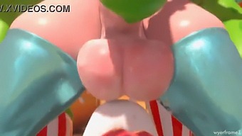 Princess Rosalina'S Big Cock Blowjob In Animated Porn